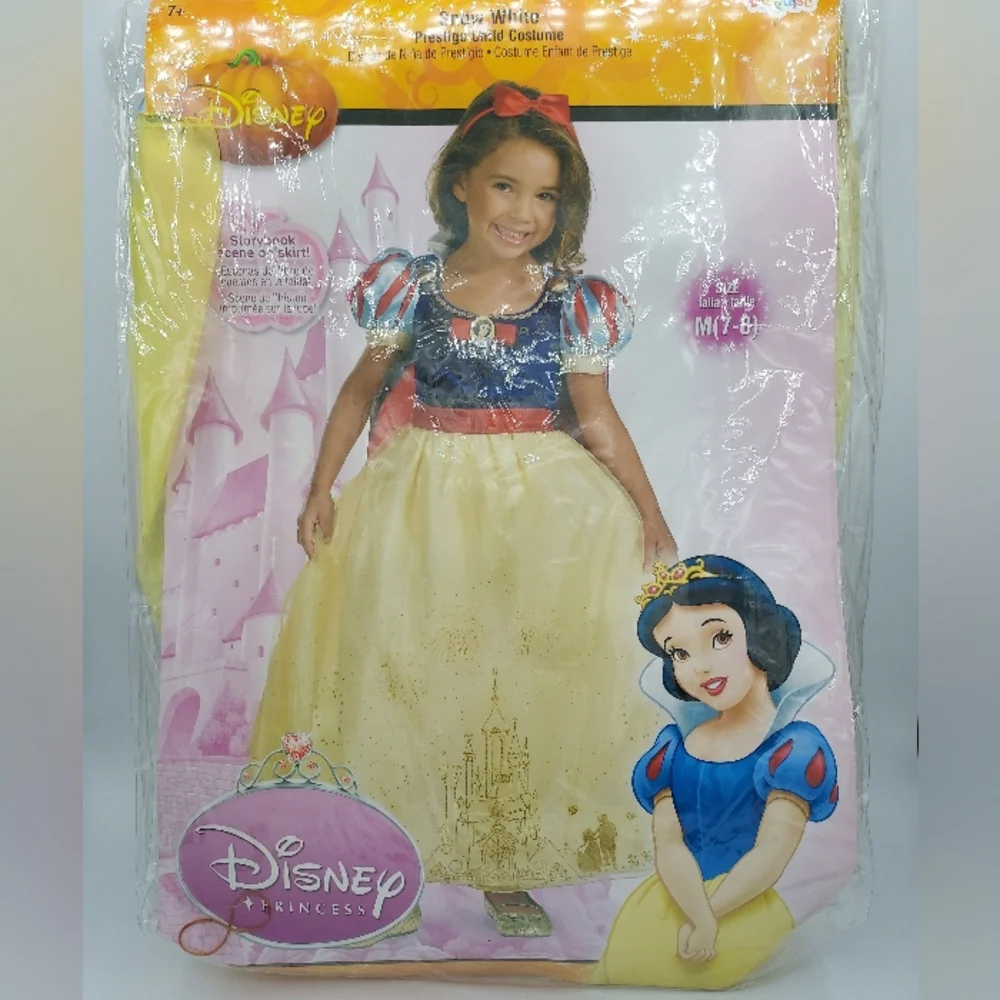 *SHIPS SAME/NEXT DAY!* New Snow White Deluxe Costume Dress - Sizes Available! - Picture 2 of 4
